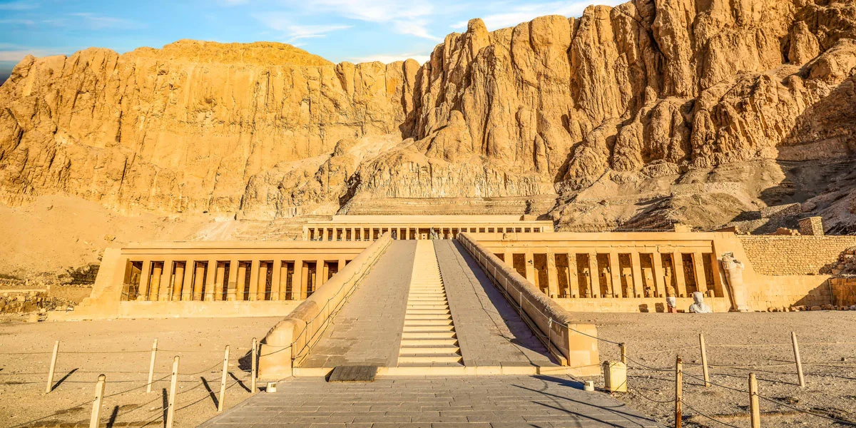 Terraced mortuary temple of Queen Hatshepsut at Deir el-Bahari
