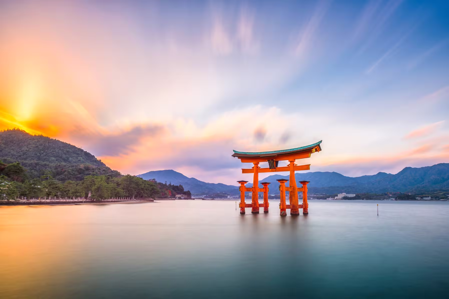 Itsukushima floating torii, Miyajima