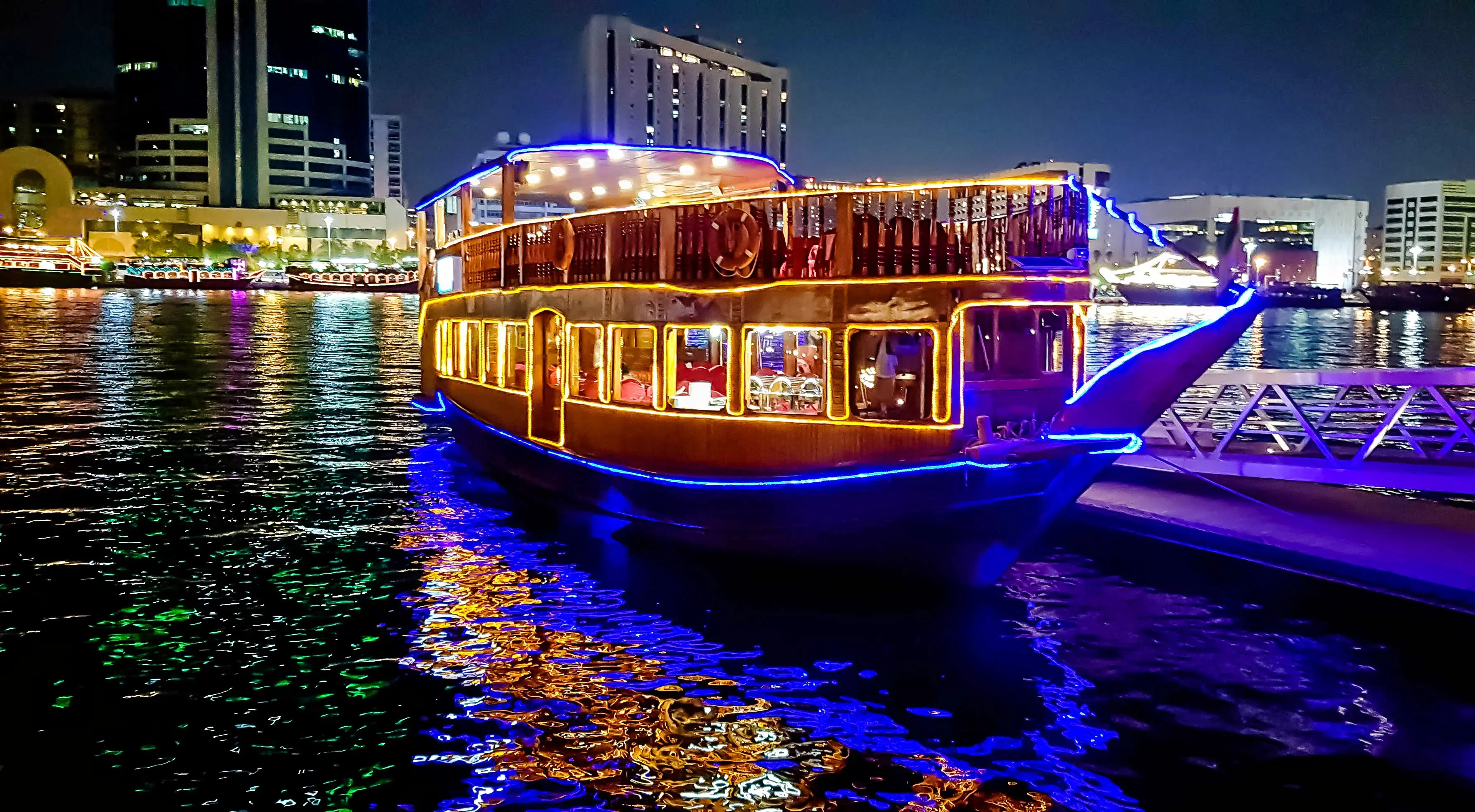 Dubai Marina Dhow Cruise in Dubai