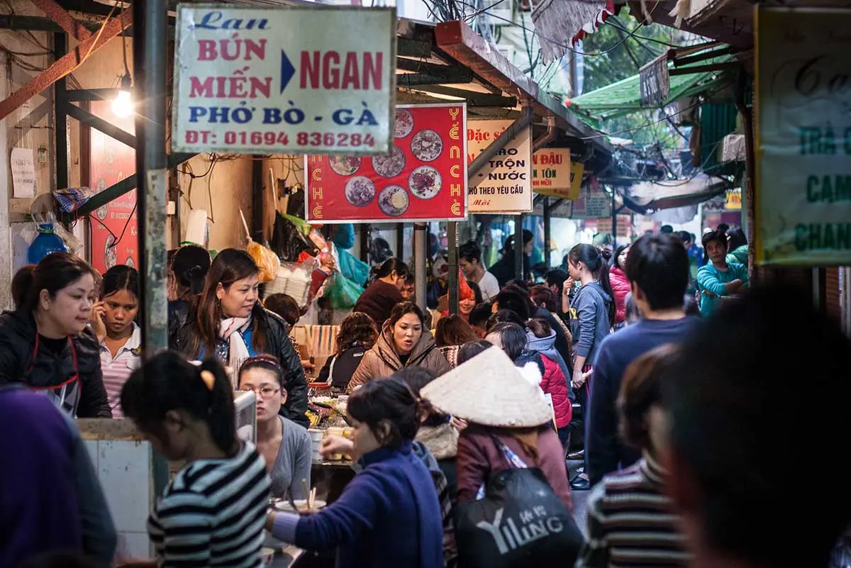 Vietnam Street Food in South-East Asia