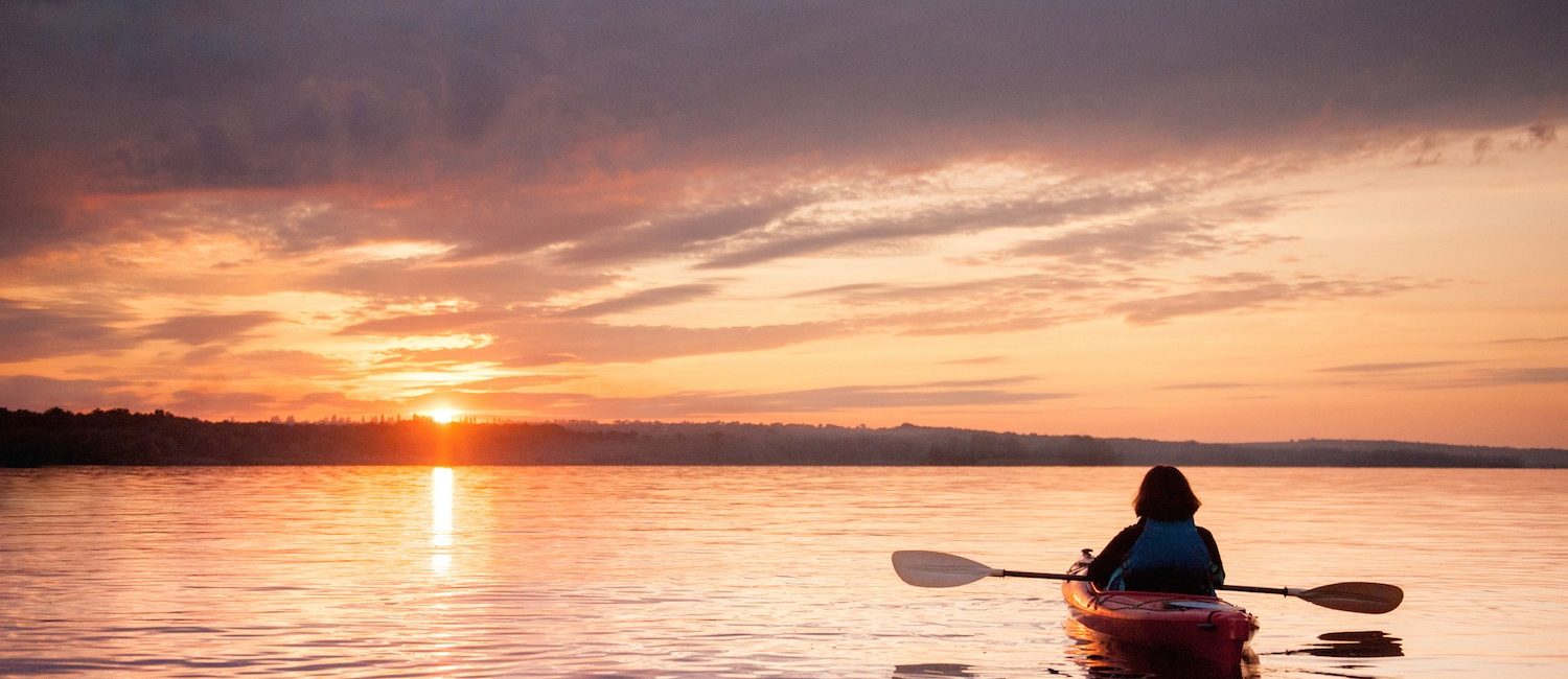 Sunset boat ride on Lake Kivu Rwanda