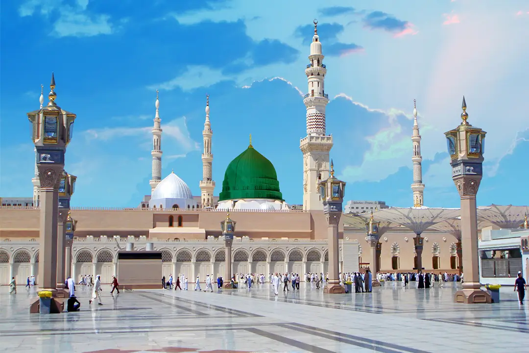 Masjid an-Nabawi the Prophet's Mosque in Madinah
