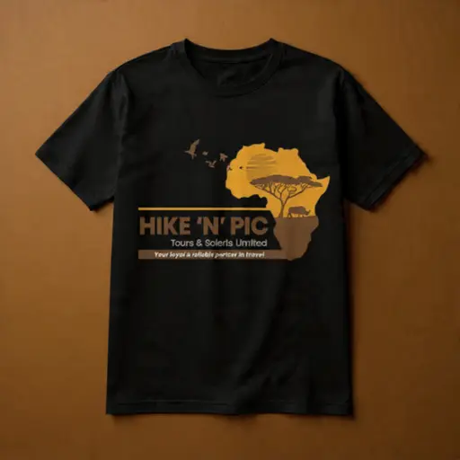 Hike N Pic Branded T-Shirt - Image 1
