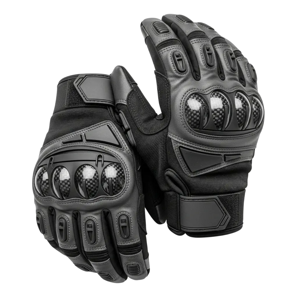 Heavy-Duty Tactical Hard Knuckle Gloves
